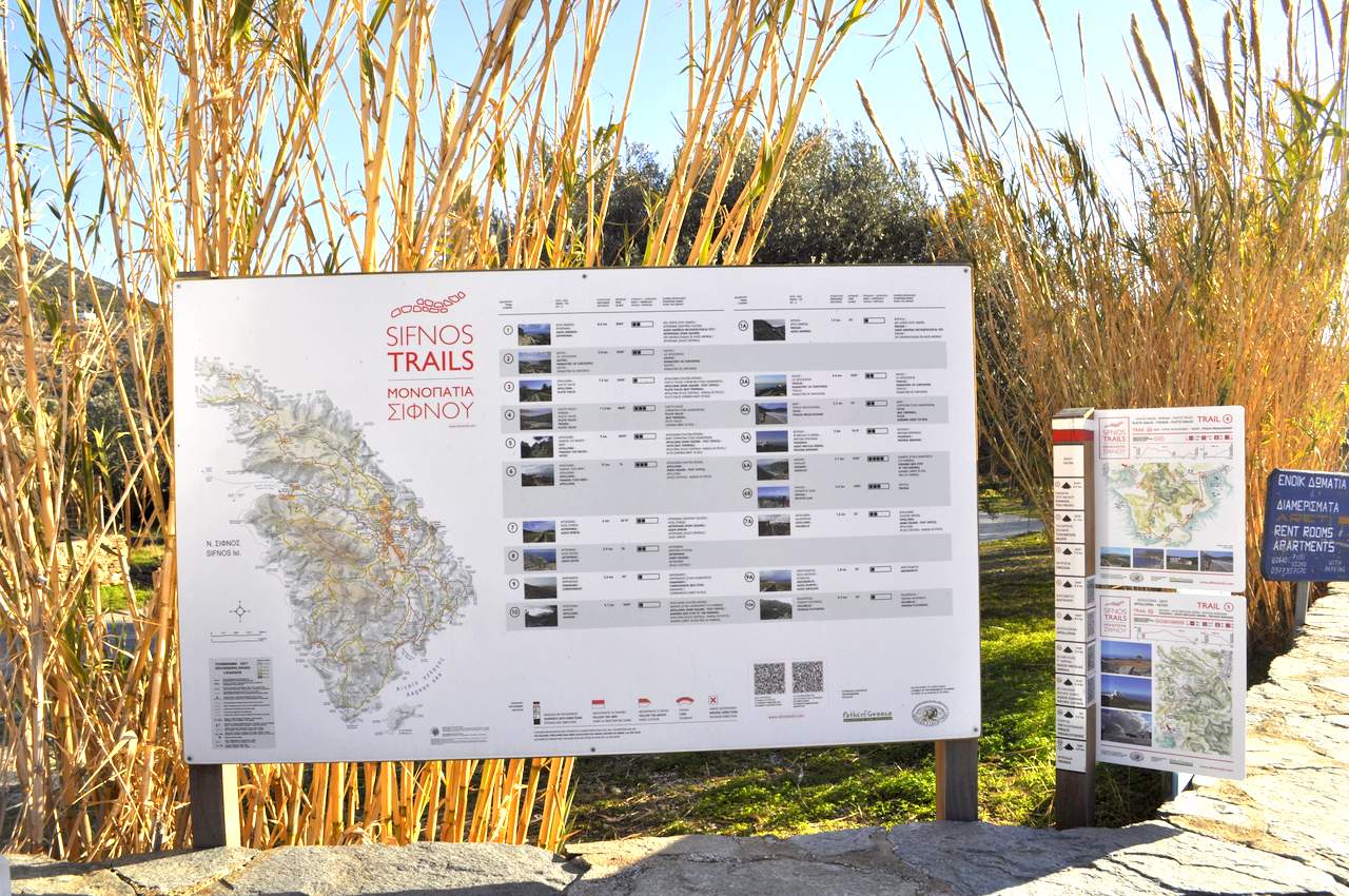 Σηματοδότηση μονοπατιών Paths of Greece Signs