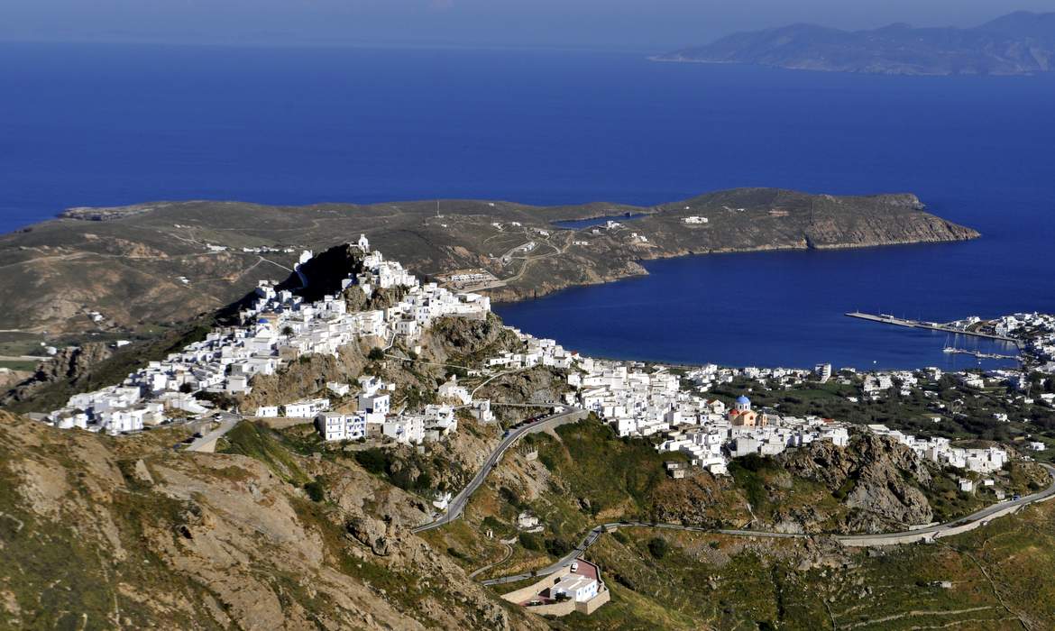 Serifos hiking trails