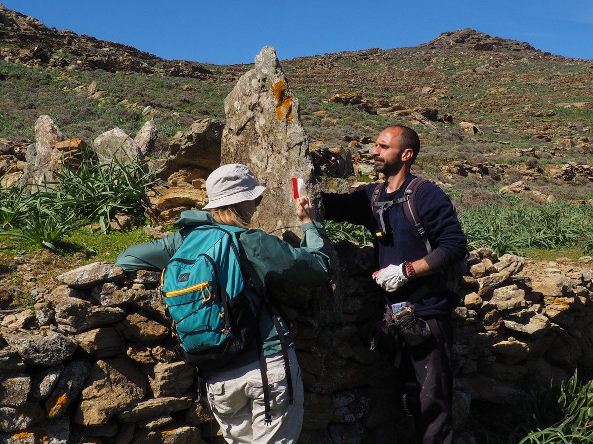 Tinos Trails way-marking