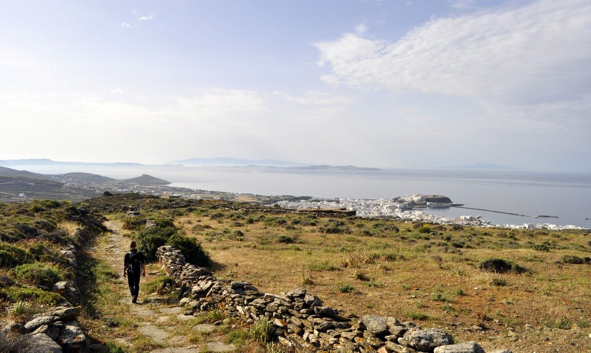 Tinos Trails viewpoint