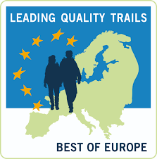 Leading Quality Trails - Best of Europe logo πιστοποίηση μονοπατιών
