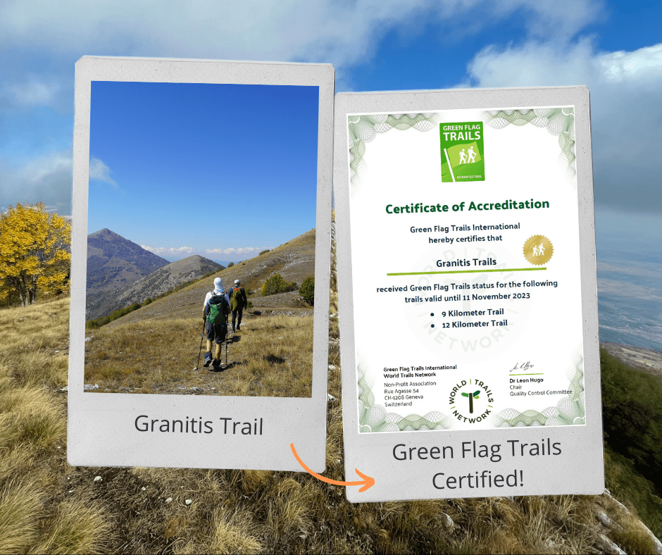 Granitis Trail Green Flag Trail Certified Granitis Trail Green Flag Trail Certified